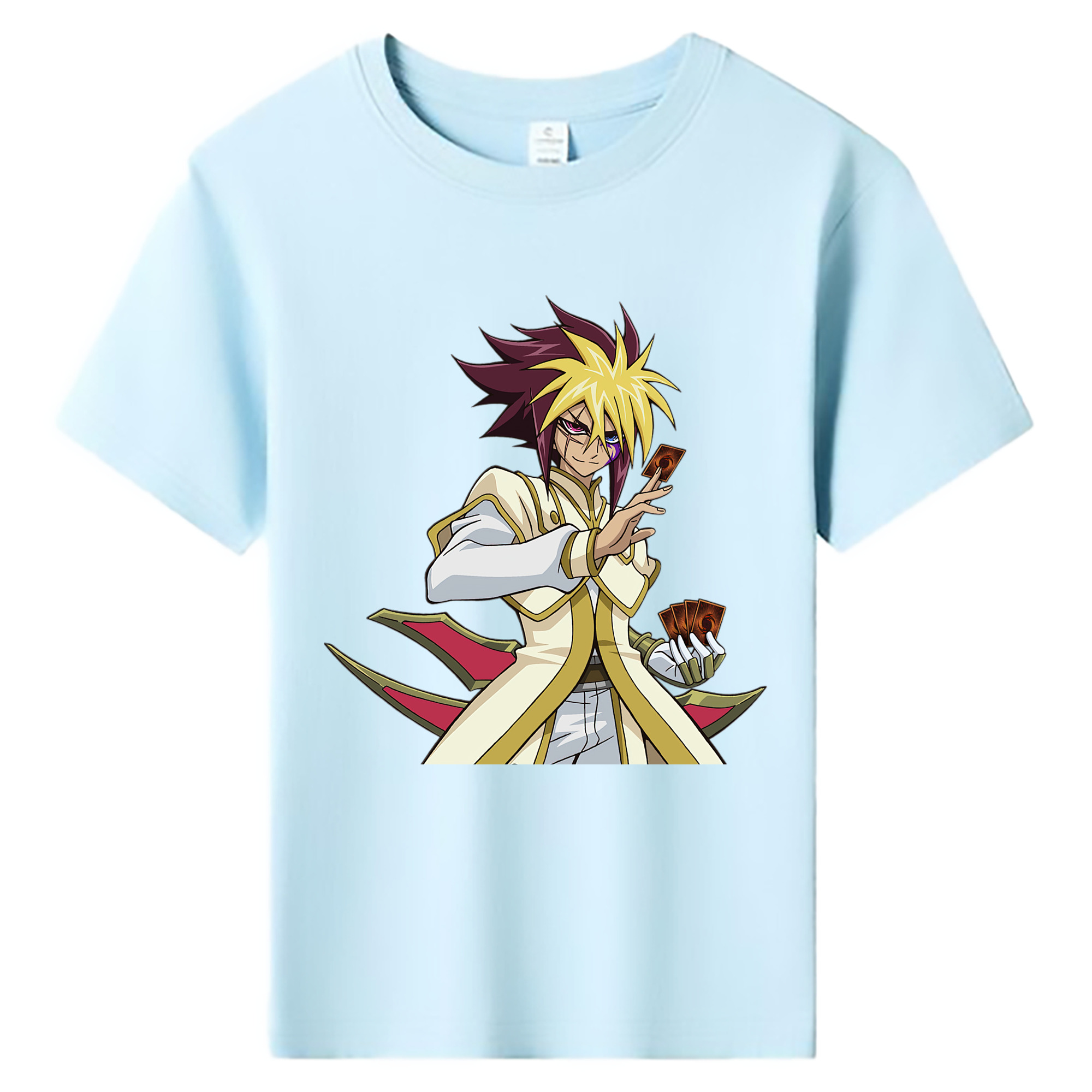（画像用） 遊☆戯☆王 Yu-Gi-Oh! 綿100％キッズTシャツ（フロントプリント）